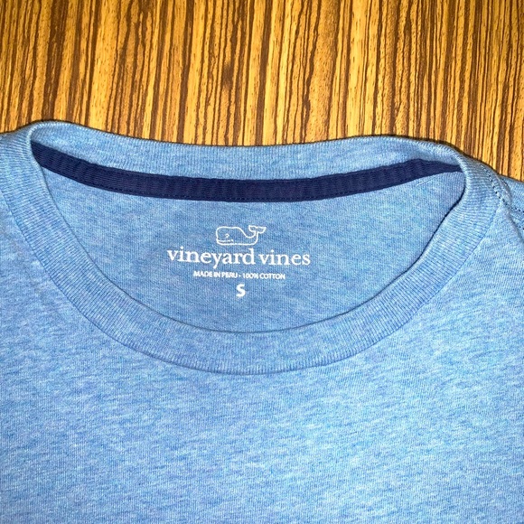 VINEYARD VINES Vintage Whale Long Sleeve Pocket Tee - Picture 4 of 5